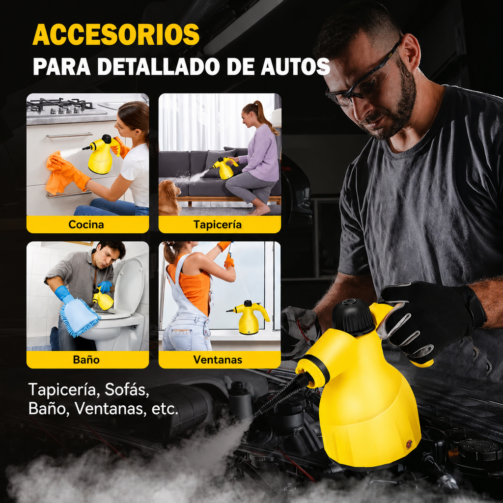 Limpiador A Vapor Hogar vaporflux™